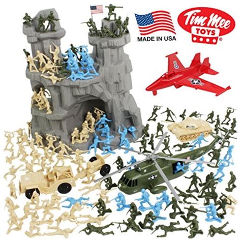 Included in their product line were the 60mm WWII soldiers in a wide variety of colors. . Timmee toys